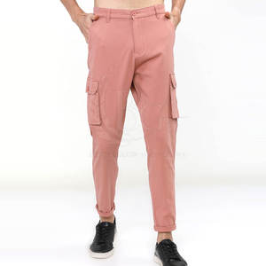 กางเกงคาร์โก้ผู้ชายแฟชั่นระบายอากาศได้ดีกางเกงผู้ชายสีและขนาดแตกต่างกัน - Product Image 1
