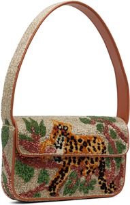 Dernier arrivage de sac perlé de style rétro chinois sac de soirée à chaîne brodé pochette pour femmes - Product Image 3