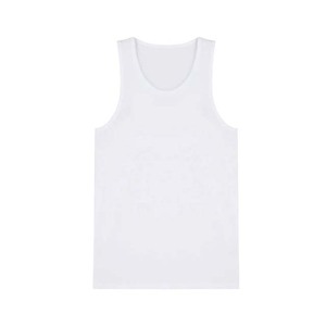 Camisetas sin mangas de gimnasio para entrenamiento de verano para hombre, precio al por mayor, Color sólido, patrón muscular, Material de algodón, suelto, sin mangas, de punto, de talla grande - Product Image 5