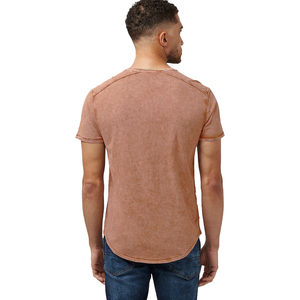 Camisetas de algodón lavado con ácido de alta calidad para hombre, superventas, camiseta lavada con ácido personalizada en blanco al por mayor, camiseta lavada con ácido de la más alta calidad para hombre - Product Image 2
