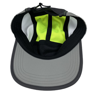 Gorra Deportiva de 8 Paneles, Estilo Snapback, Sin Estructura, Logotipo Frontal Personalizado, Visera Plana, para Deportes al Aire Libre, Duradera, Ajustable, Transpirable, al por Mayor - Product Image 2