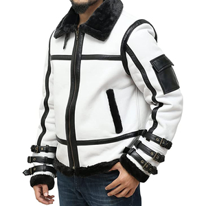 2024 Customized Professional Leather <b>Jackets</b> Hot Quality Breathable <b>Canvas</b> Stand Collar New Custom Logo Print Wholesale Rate - Product Image 6