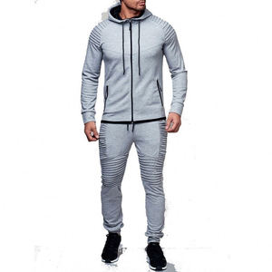 Logo personnalisé Survêtements de sport de haute qualité pour hommes Survêtements de sport dernière mode Ensembles 2 pièces Survêtements pour hommes Pulls à capuche - Product Image 6