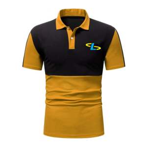 Uniforme de negocios de Golf para hombre de algodón 100% de tendencia, logotipo bordado personalizado, sólido para Polo Color, técnica teñida lisa - Product Image 5