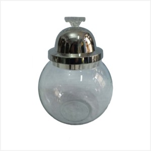 Búsqueda superior Frasco de vidrio decorativo Producto de utensilios de cocina Contenedor para el hogar Recipiente de tamaño pequeño Decoración de cocina Contenedor de té - Product Image 6