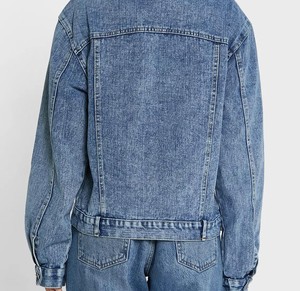 Chaqueta vaquera de tendencia superior para hombre, ropa informal cómoda, antiarrugas, suave, transpirable, Chaquetas vaqueras para hombre en material duradero - Product Image 4