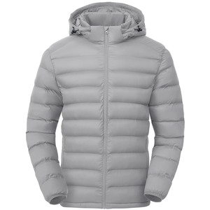Blouson matelassé personnalisé avec un design de ligne fine de couleur personnalisée, veste à bulles, rembourrage épais en coton, parka d'hiver, blouson matelassé personnalisé pour homme - Product Image 1