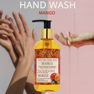 Jabón Líquido de Mango para Manos, Producto al por Mayor de Gran Volumen, Demanda Masiva, Lavado Diario de Manos, Marca Privada, OEM, Suministro a Granel, Proveedor de Cosméticos - Product Image 2