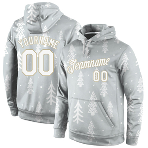 OEM Winter <b>Christmas</b> <b>Hoodie</b> 100% Cotton Full Printed Team Wear Custom Front Character Design Eco-Friendly Breathable Sportswear - Product Image 3