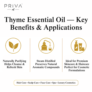 Huile essentielle de thym marocain biologique en vrac, distillée à la vapeur, qualité cosmétique, USDA Organic, Ecocert, vente en gros - Product Image 4