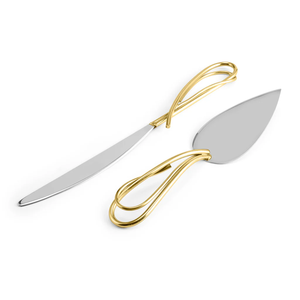 Modern Gold Handle <b>Stainless</b> <b>Steel</b> Salad Server Set Luxury <b>Table</b> Ware for Wedding & <b>Catering</b> Eco-Friendly Mirror Polish - Product Image 3