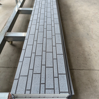 Nouveauté Panneaux sandwich en polyuréthane isolés décoratifs en métal Faciles à installer pour les systèmes de murs extérieurs