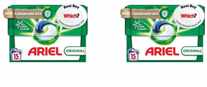 Ariel 3 trong 1 Vỏ chất tẩy rửa thường xuyên 52 vỏ bột giặt-bột đa dụng để giặt thường xuyên - Product Image 2