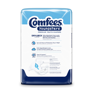 Comfees Baby Diapers Size 8 20pcs (x4) Disposable Eco-Friendly Diapers Newborn Diapers. Over 46 lbs - Product Image 2
