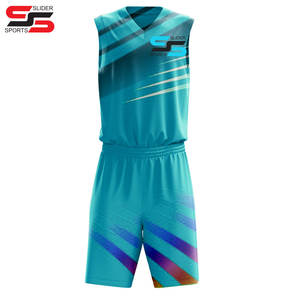 Maillot de basket-ball et de football personnalisé de haute qualité pour hommes Impression par sublimation avec logo d'équipe Ensemble d'uniformes de basket-ball en gros - Product Image 5
