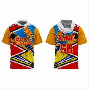 Camisetas de Baloncesto Personalizadas al por Mayor, Sudaderas con Capucha, Opciones de Logotipo Impreso por Sublimación, Tela Transpirable 100% Poliéster - Product Image 1