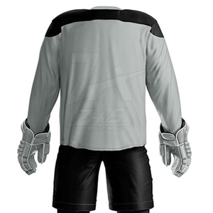 Nouvel Arrivage Uniforme de Hockey sur Glace 100% Polyester de Haute Qualité Conception Personnalisée Séchage Rapide Respirant Dernier Design pour Hommes Adultes - Product Image 6