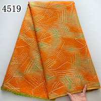 4519 nigérian français brocart dentelle tissu 2025 haute qualité africain Jacquard dorure dentelle matériel pour les femmes robe de soirée