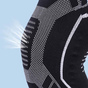 Genouillères élastiques en nylon multicolores sur mesure - Product Image 3