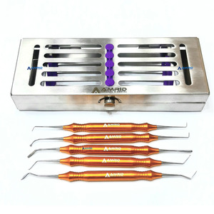 Herramientas de relleno endodóntico MTA portador de injerto óseo espátula de relleno Molino de hueso compactador bruñidor cuchillo Dental herramientas Amrid quirúrgico - Product Image 4