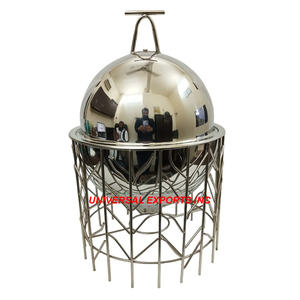 Marmite en métal design rose nouvelle collection Ramadan chauffe-plats de luxe casserole en métal fantaisie de qualité supérieure - Product Image 2