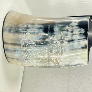 Tasse à corne à boire Viking Design contemporain Artisanat de luxe durable et jetable de Falak World Export - Product Image 1