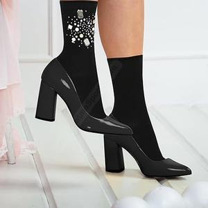 Chaussettes de sport pour hommes en coton imprimées par transfert thermique, antidérapantes, respirantes, personnalisées en gros - Product Image 4