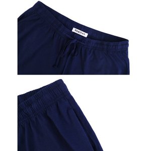 ชุดนอนผ้าฝ้ายใยไผ่แขนยาว, ชุดนอนผ้าไหมซาตินชุดนอนแขนยาว - Product Image 6