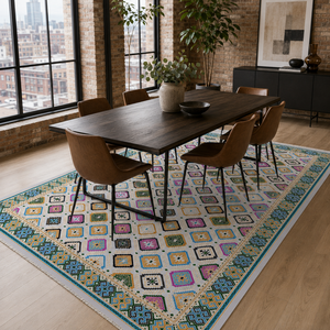 Netline Home Evening Heritage Golden Ochre <b>Washable</b> <b>Rug</b> - Product Image 4