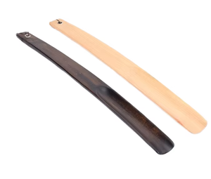 Chausse-pieds en bois Yingte ergonomique, facile à utiliser, manche long, chausse-pieds paresseux, 38 cm, chausse-pieds de luxe - Product Image 1