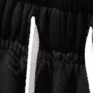 กางเกงขาสั้นผ้าฝ้ายแท้ 100% ซักย้อมสีแบบแอซิดวอชสำหรับผู้ชาย สวมใส่สบาย เอวยางยืดระดับกลาง ลำลอง ลายเรียบ ระบายอากาศได้ดี แห้งเร็ว ขายส่ง - Product Image 6