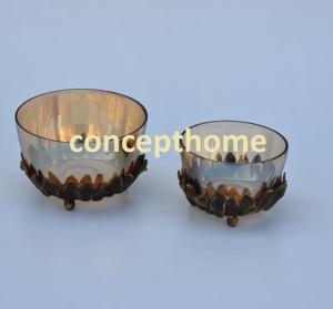 Bol à fruits en acier inoxydable poli fait à la main, décoration de table, vaisselle, forme ronde - Product Image 6