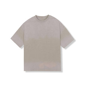 Camiseta de algodón 100% para hombre, camisetas holgadas con estampado de diamantes de imitación para hombre, ropa de calle, Camisetas estampadas a la moda, diseño personalizado para hombre - Product Image 5