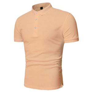 T-shirt polo en tissu doux en coton pour hommes, vêtements d'été, nouveau style de haute qualité, polo, vêtements de rue, vêtements en gros - Product Image 4