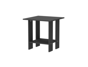 Modern 2014 Multi Use 2 Tier Storage <b>Side</b> <b>Table</b> Wood Accent End Stand Compact Nightstand Console Coffee <b>Table</b> Organizer - Product Image 3