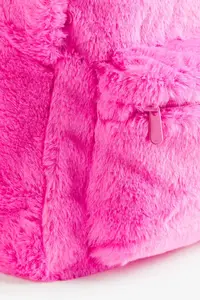 Make Your Own Plush Backpack Pink Plush Backpack For Kids Faux Fur Backpack School Bag For Girl