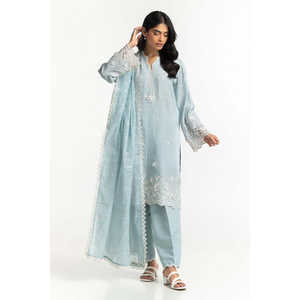 ผ้าคลุมไหล่ผ้าฝ้ายปักเลื่อมย้อมสี รุ่น IPD-44660 ผ้าชีฟองสำหรับฤดูใบไม้ผลิ/ฤดูร้อน - Product Image 2