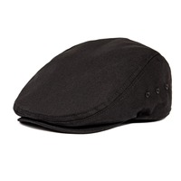 Sombrero Ivy de Estilo Europeo a Cuadros con Logotipo Personalizado al por Mayor, Gorra Plana de Primavera y Otoño, Gorra de Estilo Newsboy para Hombre