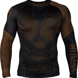New Rash Guard Tops Rashguard Rash Guard Camisas de compresión personalizadas para hombres Camisa de compresión de manga larga Rash Guard - Product Image 3