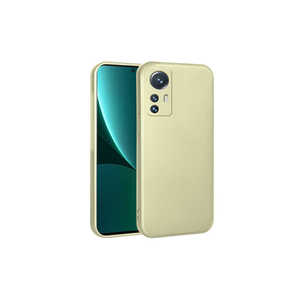 Coque en silicone doré antichoc Netzy SAFA Premier pour Xiaomi Mi 12 Lite, protection anti-traces de doigts, compatible Mi 11 Lite 7 Plus SE - Product Image 1