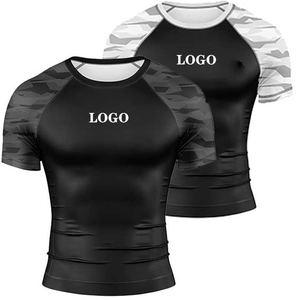 เสื้อแขนยาวพิมพ์ลายแบบระเหิดสำหรับผู้ชายชุดวิ่งแห้งเร็ว - Product Image 1