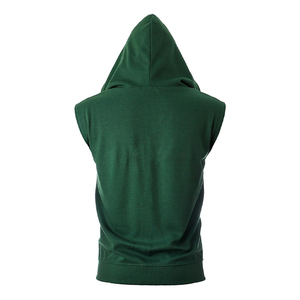 Nouvelle mode de sweats à capuche sans manches avec logo personnalisé de haute qualité Gym Stringer Tank - Product Image 6
