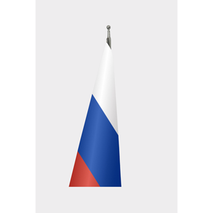 Drapeau de bureau officiel russe personnalisé 3x5 pieds en polyester avec mât en aluminium, techniques d'impression numérique - Product Image 3