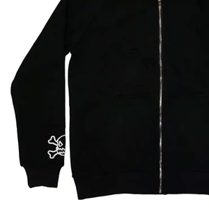 Sudaderas con Capucha y Cremallera para Hombre, 100% Algodón, Felpa, de Alta Calidad, con Logotipo Personalizado Bordado, Impresión Digital, Bolsillo con Cremallera, Transpirables, Unisex, para Invierno - Product Image 6