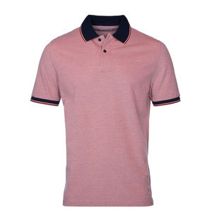 Camiseta Polo Personalizada para Hombre, Camiseta de Golf de Alta Calidad, Transpirable, de Algodón y Poliéster, Diseño Sólido con Logotipo Bordado - Product Image 1