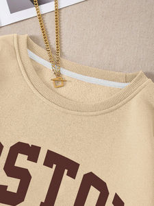 Sudadera de algodón 100% personalizada en blanco para hombre, forro polar cómodo con estampado de logotipo personalizado para invierno - Product Image 5