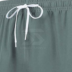 Short de bain décontracté respirant et écologique pour hommes Motif solide pour vêtements d'été-Prix de gros en ligne - Product Image 5