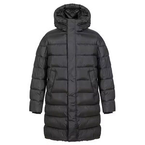 แจ็กเก็ตทรงพองสำหรับผู้ชายเสื้อโค้ทผ้าใบย้อมสีล้วนแบบลำลอง - Product Image 1