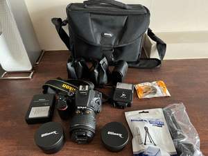 Offres Exceptionnelles : Appareil Photo Reflex Numérique Original NIK D5600 24,2 MP avec Objectif 18-55 VR - Product Image 5