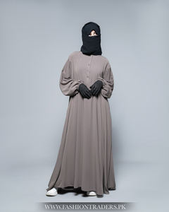 Abaya légère, droite et respirante en gros pour femmes, vêtements islamiques modestes, tissu doux, usage quotidien, fabriqué en usine - Product Image 3